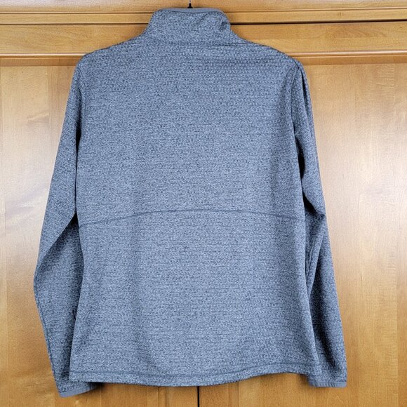 Kate Lord Grey Quarter Zip Pullover Athletic Jacket Dog Logo - L - Picture 5 of 7